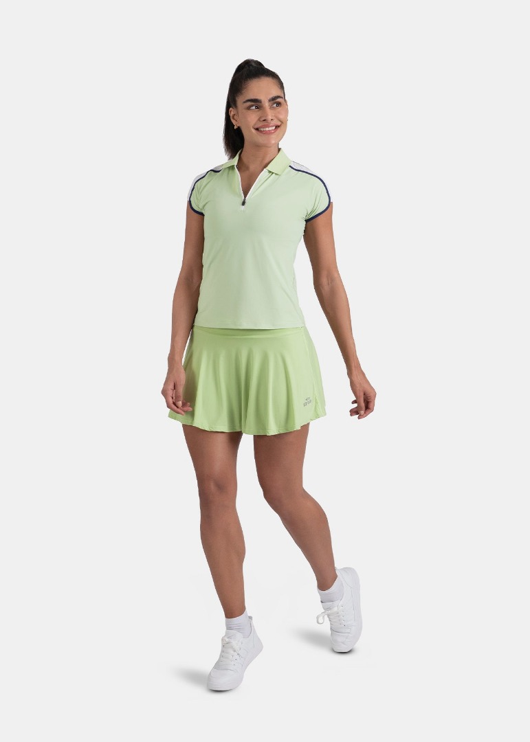 STRCH Women Polo T-Shirt - Mint