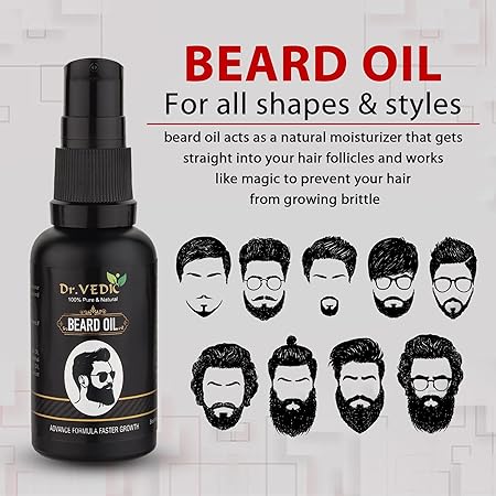 DrVedic Beard Hair Growth Oil