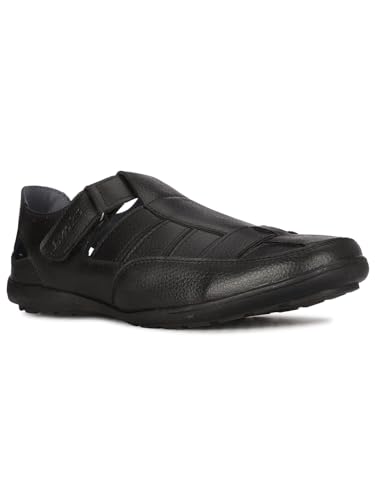 Bata Mens BOSS-GRASS Fisherman Sandal, Black