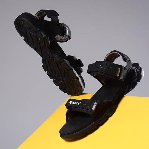 SPARX Mens Ss 119 Sport Sandal, Black & Grey