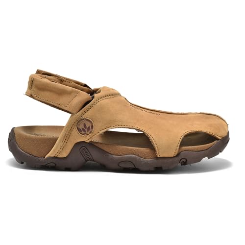 Woodland Mens Leather Sandal, Camel Woodland Mens Leather Sandal, Camel