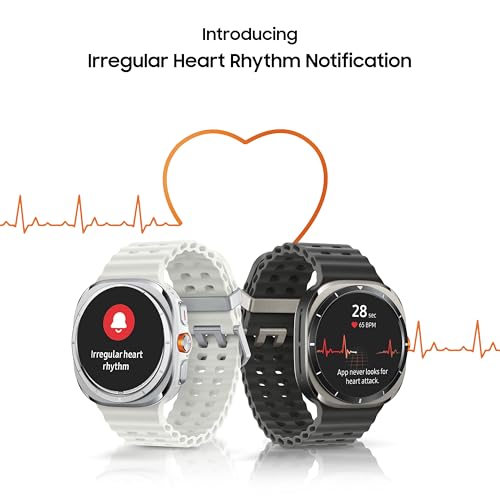 Samsung Galaxy Watch Ultra (47mm,LTE) with Upto 100h battery, 3nm Processor & Dual GPS
