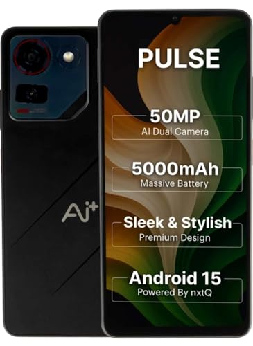 Ai+ Pulse | 13MP Camera | 90Hz Display | 5000mAh Bat