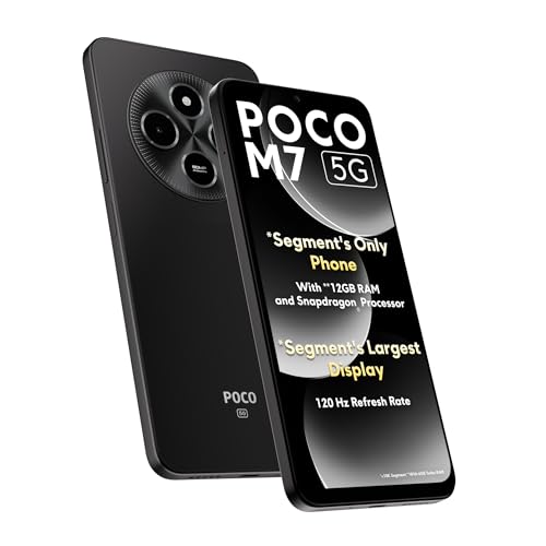 POCO M7 5G | 50MP Camera | AMOLED 120Hz Display | 51