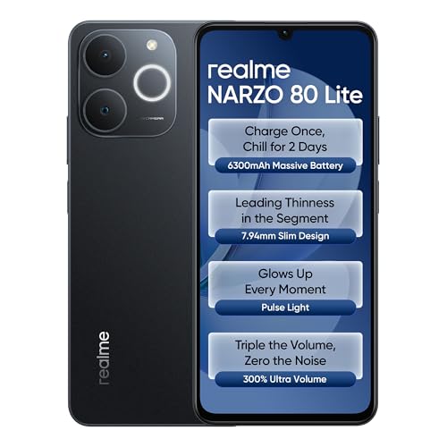 Realme Narzo 80 Lite 4G | 50MP Camera | 90Hz Display