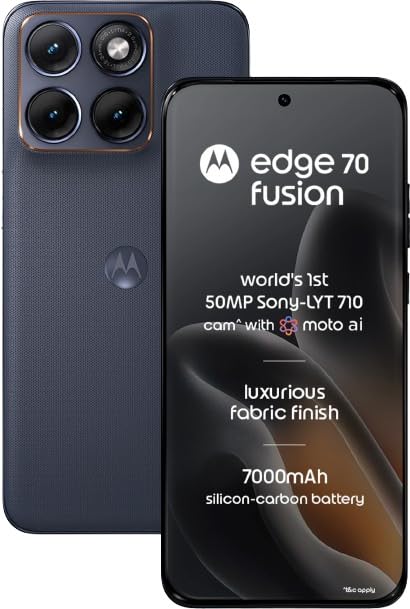 Motorola Edge 70 Fusion 5G | 50MP OIS Camera | POLED