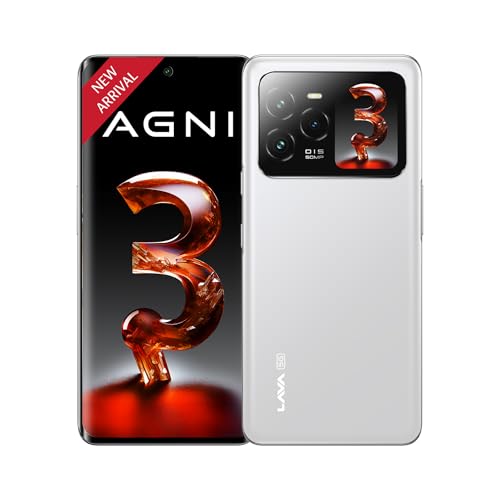 Lava Agni 3 5G | Dual Amoled | 1.5K Curved Display |