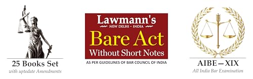 AIBE Bare Acts without Notes | 25 Books Set Combo