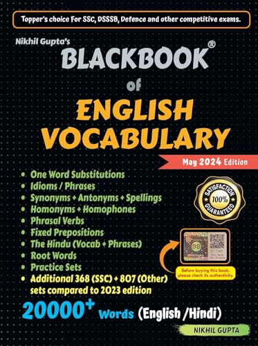 BlackBook of English Vocabulary May 2024 by Nikhil G BlackBook of English Vocabulary May 2024 by Nikhil G