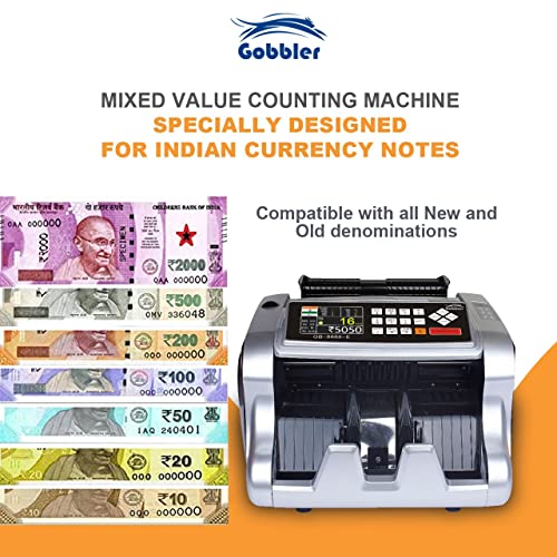 GOBBLER GB-8888-E Mix Note Value Counting Business Cash Counting Machines