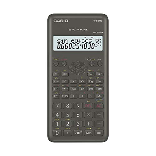 Casio FX-82MS 2nd Gen Non-Programmable Scientific Ca