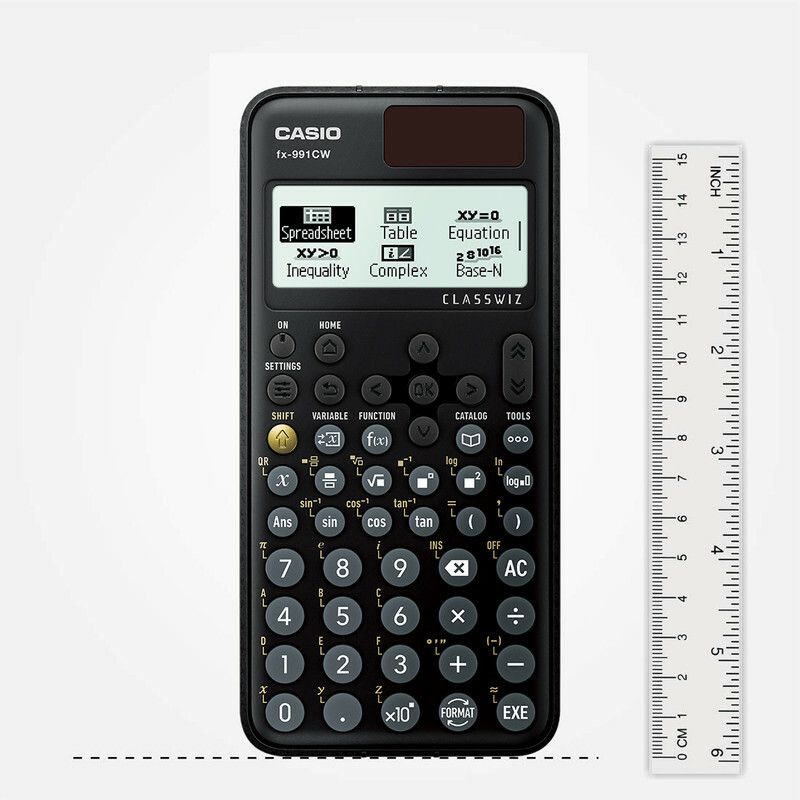 Casio FX-991CW Classwiz Non-Programmable Scientific Calculator, Black