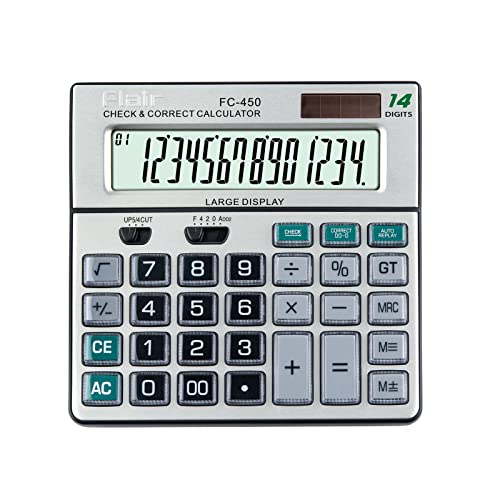Flair FC-450 Desktop Series Basic Calculator | 14 Di