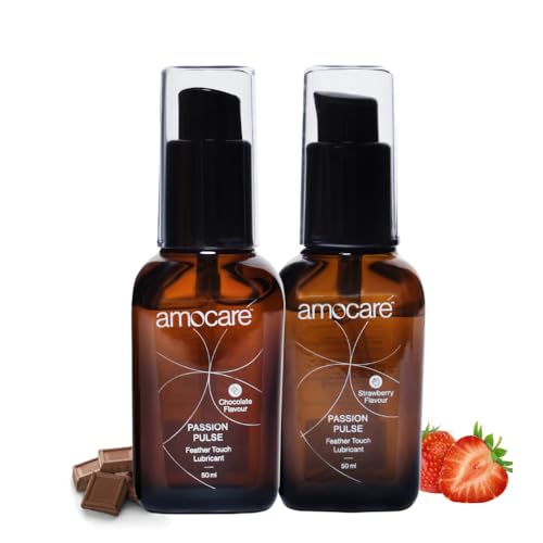 Amocare Long Lasting Lubricant - Chocolate + Strawbe