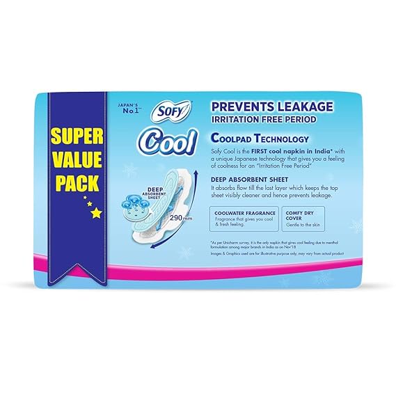 Sofy Cool freshness Extra Long Sanitary Pads