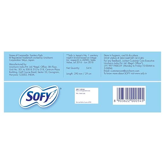 Sofy Cool freshness Extra Long Sanitary Pads