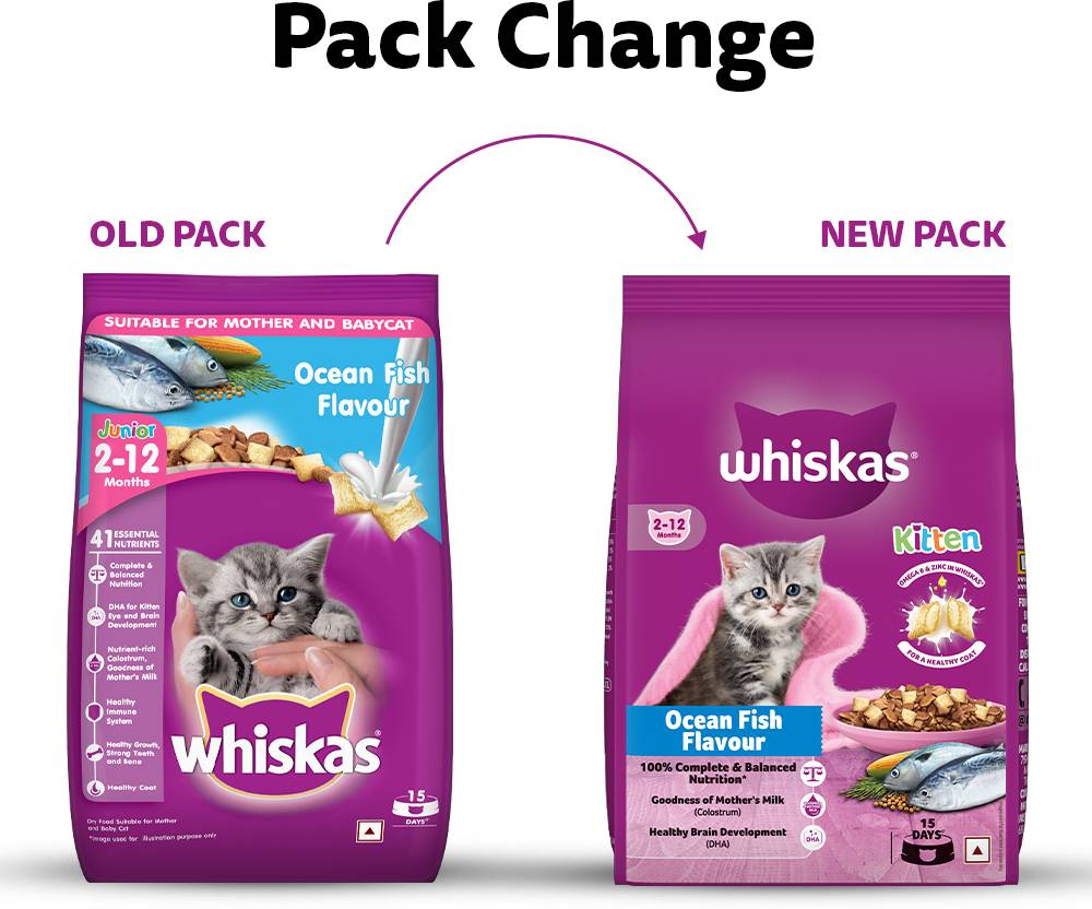 Whiskas Junior Mother Cat & Kitten (2-12 Months) Dry