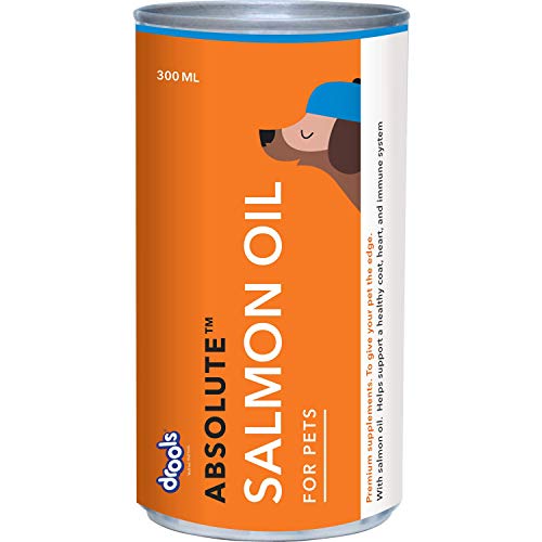 Drools Absolute Dog Supplement Syrup, Salmon Flavor 