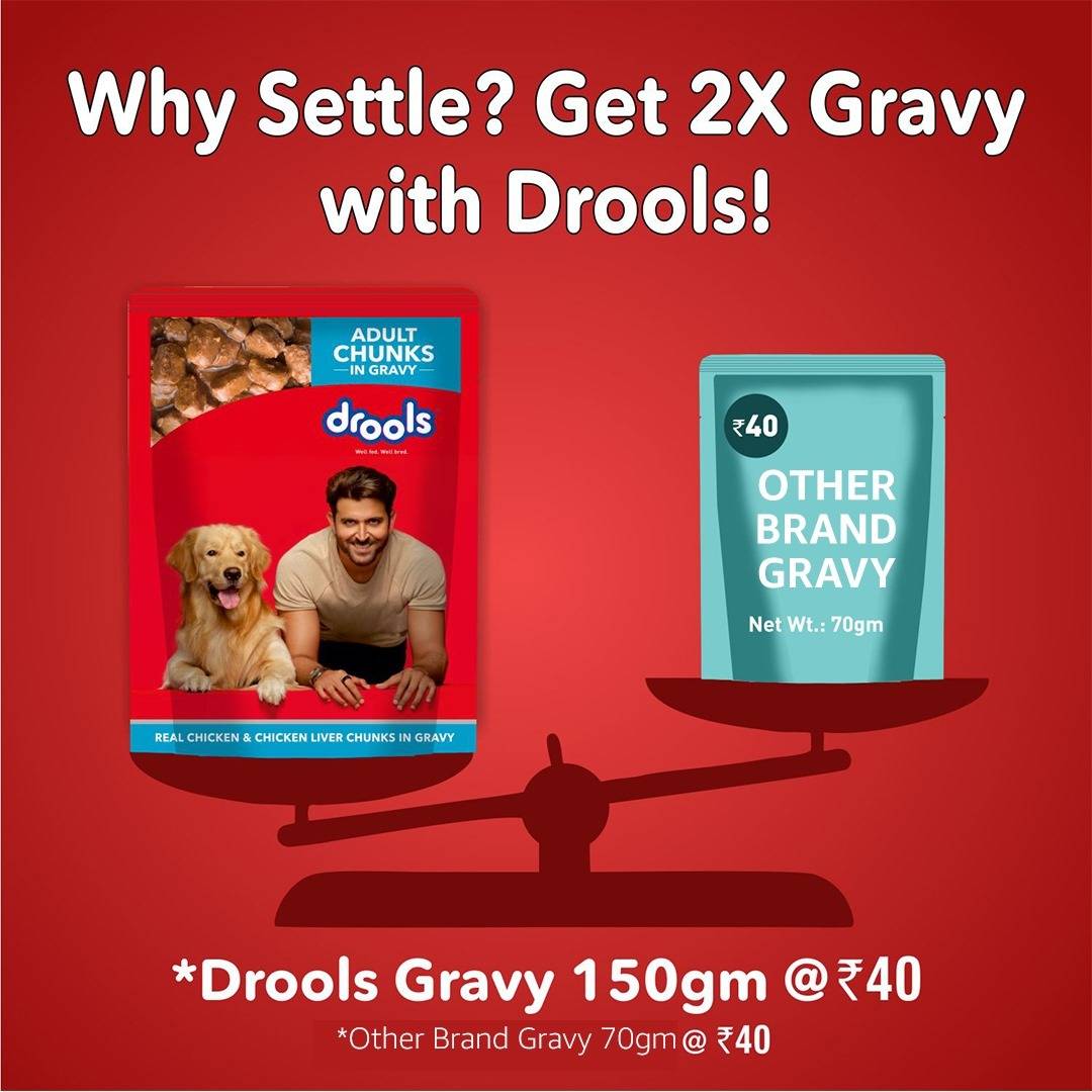 Drools Adult Wet Dog Food, Real Chicken And Chicken Liver Chunks In Gravy,(15 X 150G)