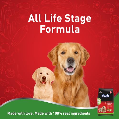 Drools All Life Stages 100% Vegetable Dry Dog Food