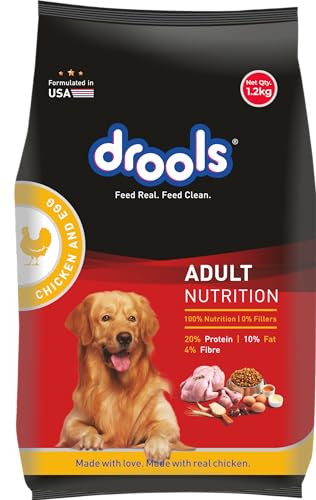 Drools Dry Dog Food Adult, Chicken and Egg Flavor
