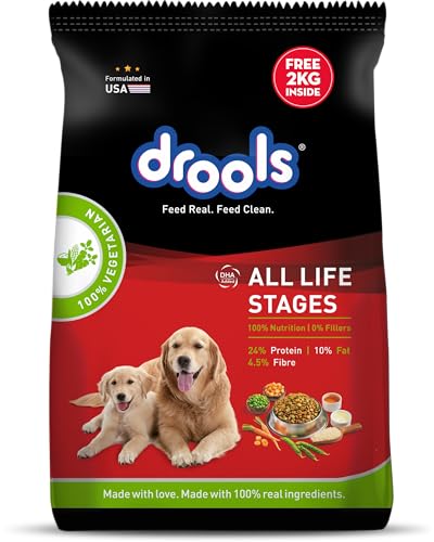 Drools Dry Dog Food All Lifestages 100% Vegetables