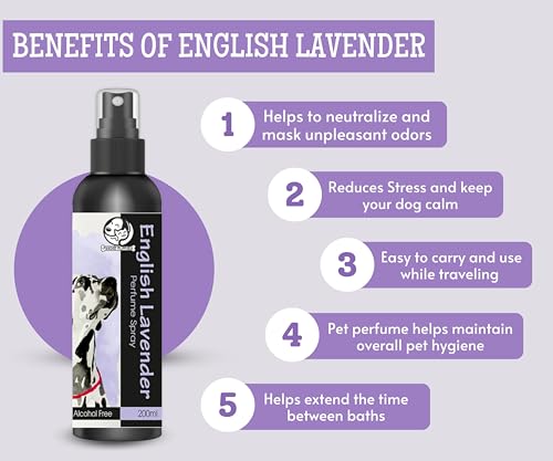 Foodie Puppies Dog Perfume Spray English Lavender - 200Ml