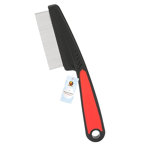 Foodie Puppies Pet Flea Comb For Dog, Cat, Birds And Rabbit (Flea Comb - Large)