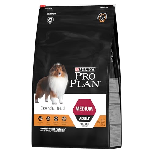 Purina Pro Plan Adult Dog Dry Chicken Food For Medium Breed - 15Kg (Dppaehm15)