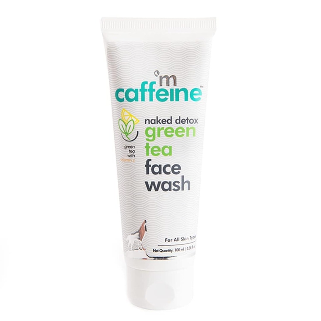 Mcaffeine Naked Detox Green Tea Face Wash with Vitamin C & Hyaluronic Acid