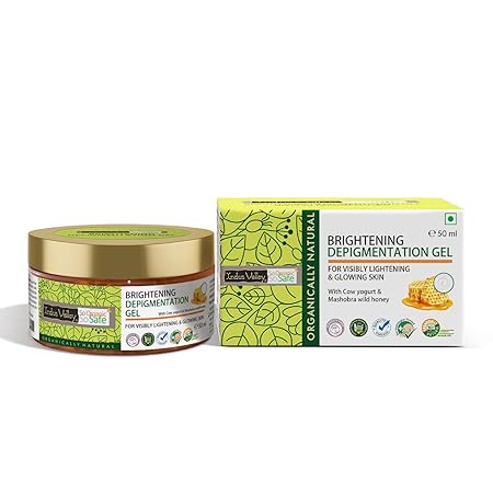 Indus Valley Organic And Natural Cow's Milk Yogurt & Honey Depigmentation Gel For Radiant & Glowing Skin