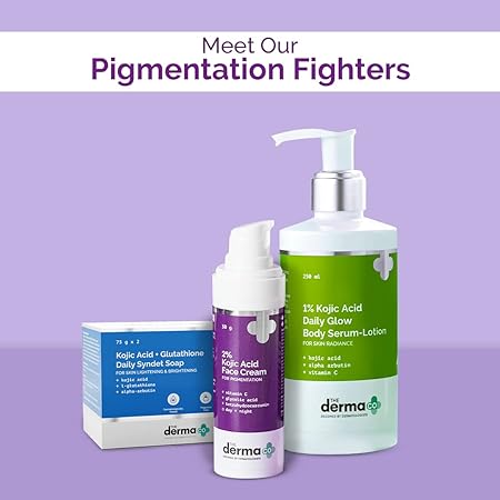 The Derma Co 2% Kojic Acid Face Serum with 1% Alpha Arbutin & Niacinamide for Dark Spots And Pigmentation