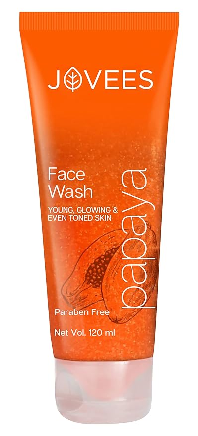 Jovees Herbal Papaya Face Wash For Women/Men Brightening and Glowing Skin