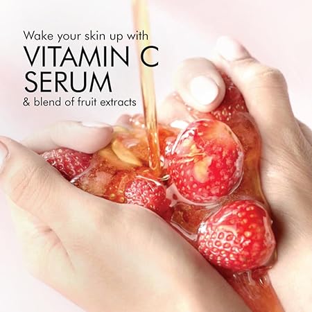 Lakme Blush & Glow Hydrating Strawberry Facewash, with Vitamin C Serum