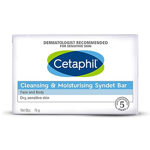 Cetaphil VVF India Cleansing And Moisturising Syndet Bar