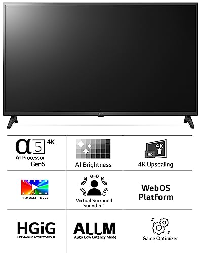LG 43 inches 4K Ultra HD Smart LED TV