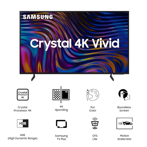 Samsung 138 cm (55 inches) D Series Crystal 4K Vivid Ultra HD Smart LED TV