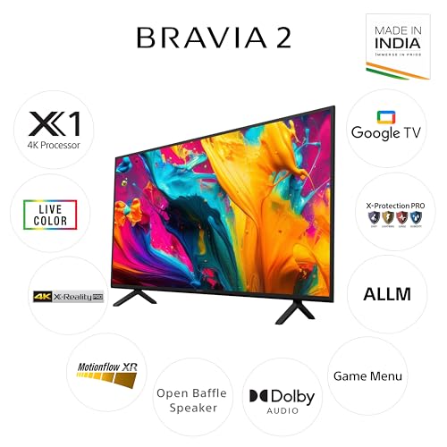 Sony BRAVIA 2 Series 126 cm (50 inches) 4K Ultra HD Smart LED Google TV