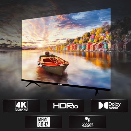 Haier 50 inches Ultra HD 4K LED Smart Google TV