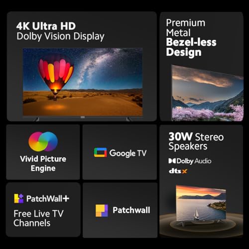 Xiaomi 65 inches X Series 4K Ultra HD Smart Google TV