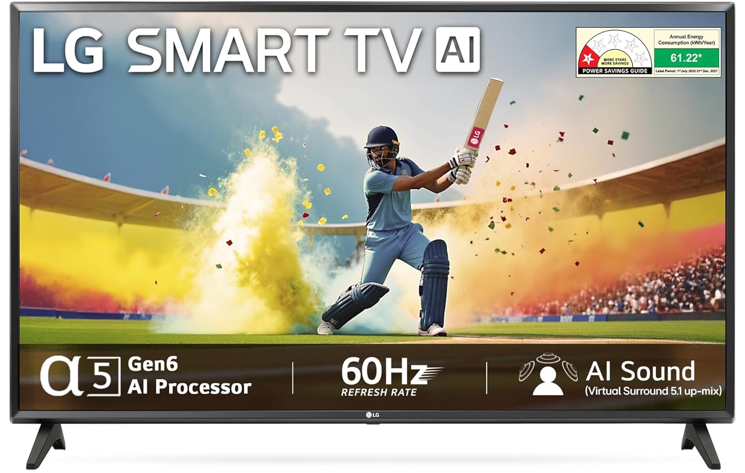 LG LR57 80 cm (32 inch) HD Ready LED Smart WebOS TV 2025 Edition (32LR570B6LA)