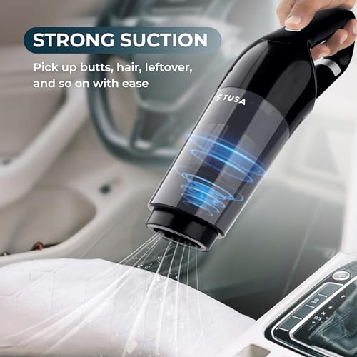 Tusa Cordless Vacuum Cleaner, Portable High Power Brushless Motor Vacuum Cleaner