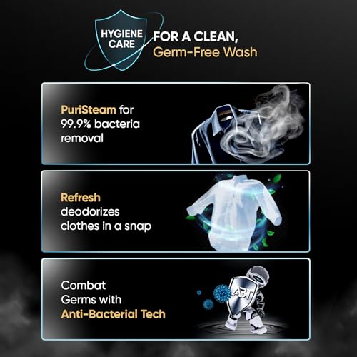 Haier 8 Kg 5 Star Fully Automatic Front Load Washing Machine