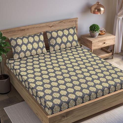 Trance Home Linen 200TC 100% Cotton King Size Printe Trance Home Linen 200TC 100% Cotton King Size Printe