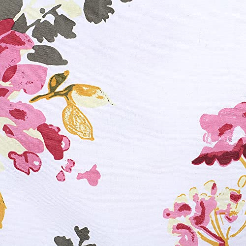 Go Texstylers Cotton | Pack of 2 | 12 x 18 Inches Small Cushions Pillow Cover (Pink & White)