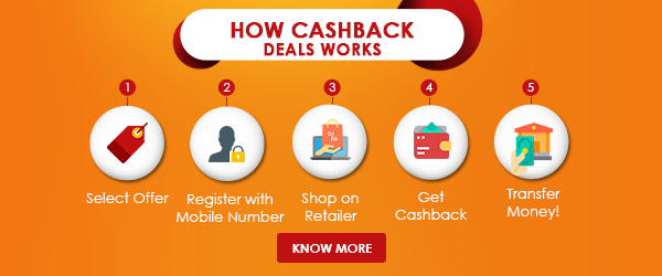Best Cashback Offers On Popular Retailers Online Shopping Deals
