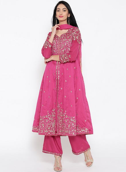 Flared Kurti with palazzo