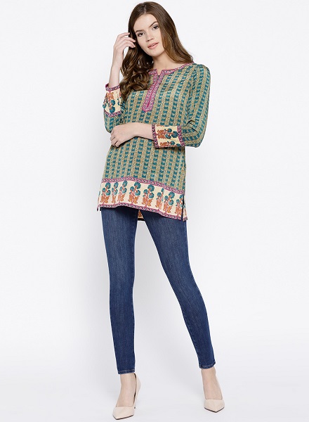 Make A Fashion Statement By Styling Kurtas With Jeans