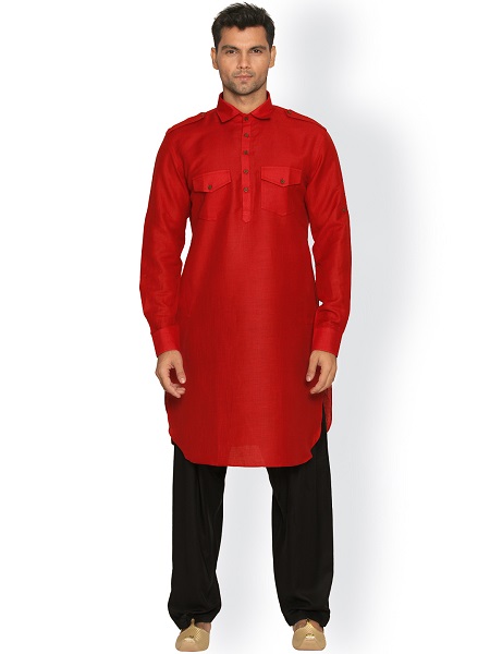 Rich Silk Manyavar Kurta