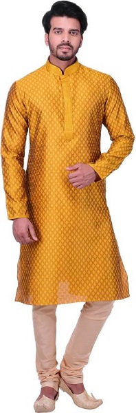 Mustard Manyavar Kurta